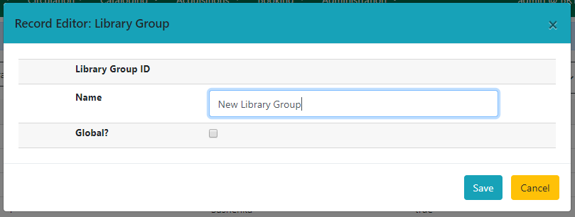 Naming Your New Library Group