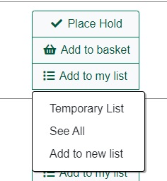 List Dropdown