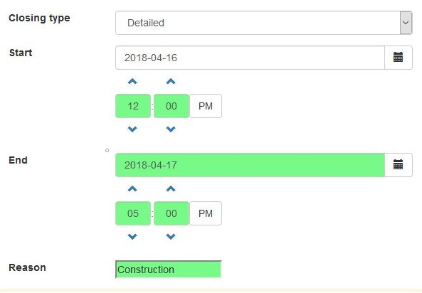 Create Detailed Closing