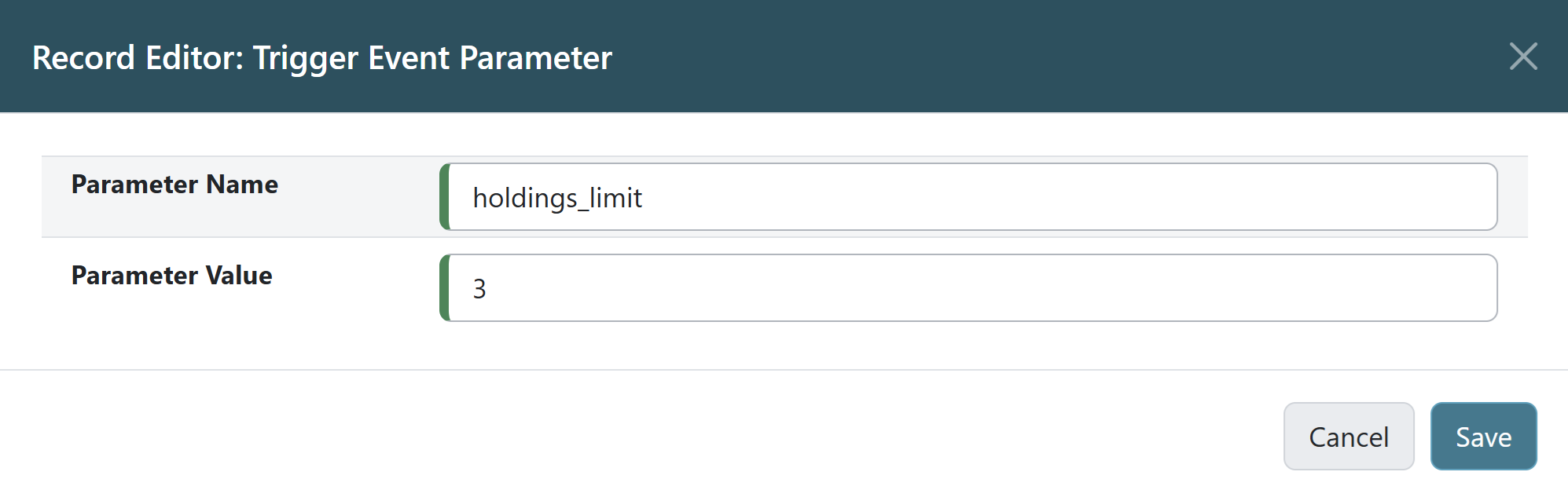 Email and Print Event Parameters