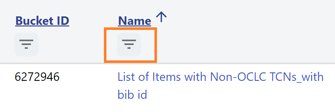 Filter icon
